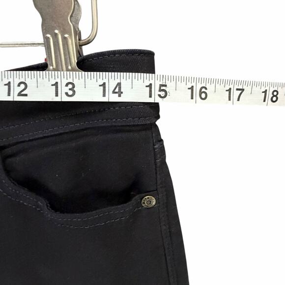 Talbots Barely Boot Jeans Womens 6P Black High Waist Flawless 5 Pocket Denim - Picture 8 of 16